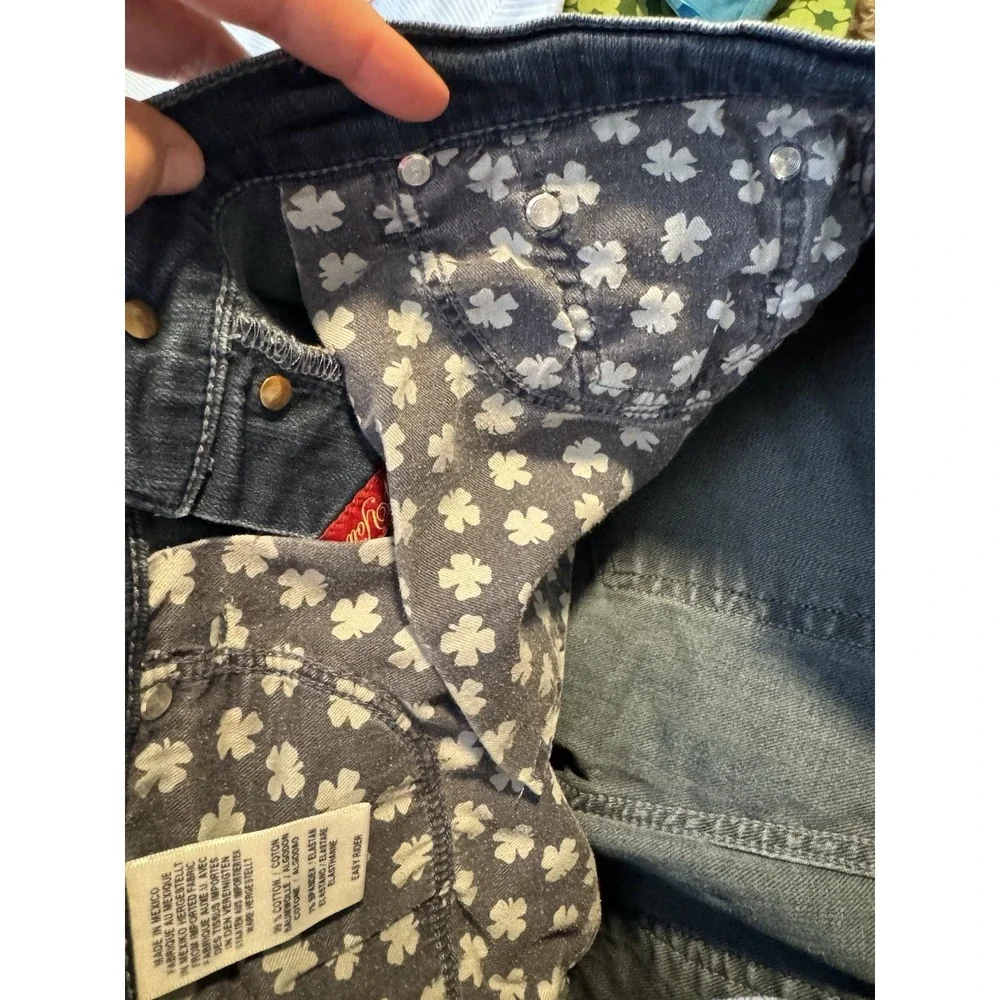 Lucky Brand Jeans Womens 12 Blue Bootcut Button Fly Mid Rise‎ Stretch Y2K